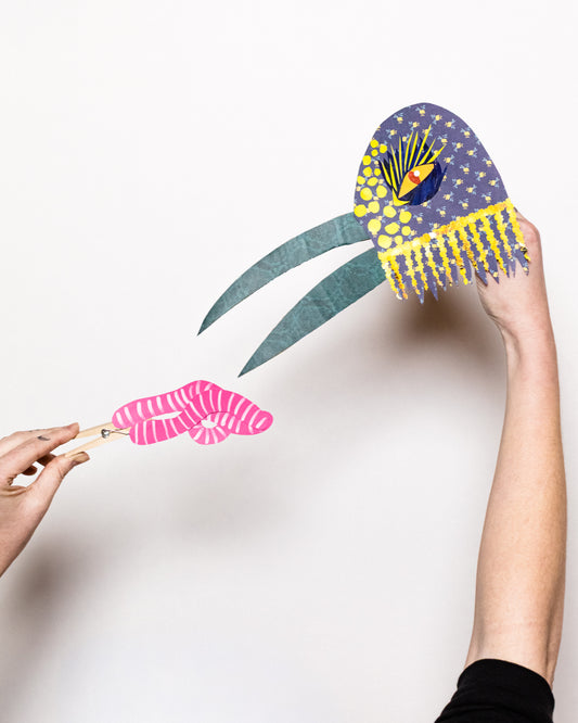 Whimsical Clothespin Puppets with Brie Flora