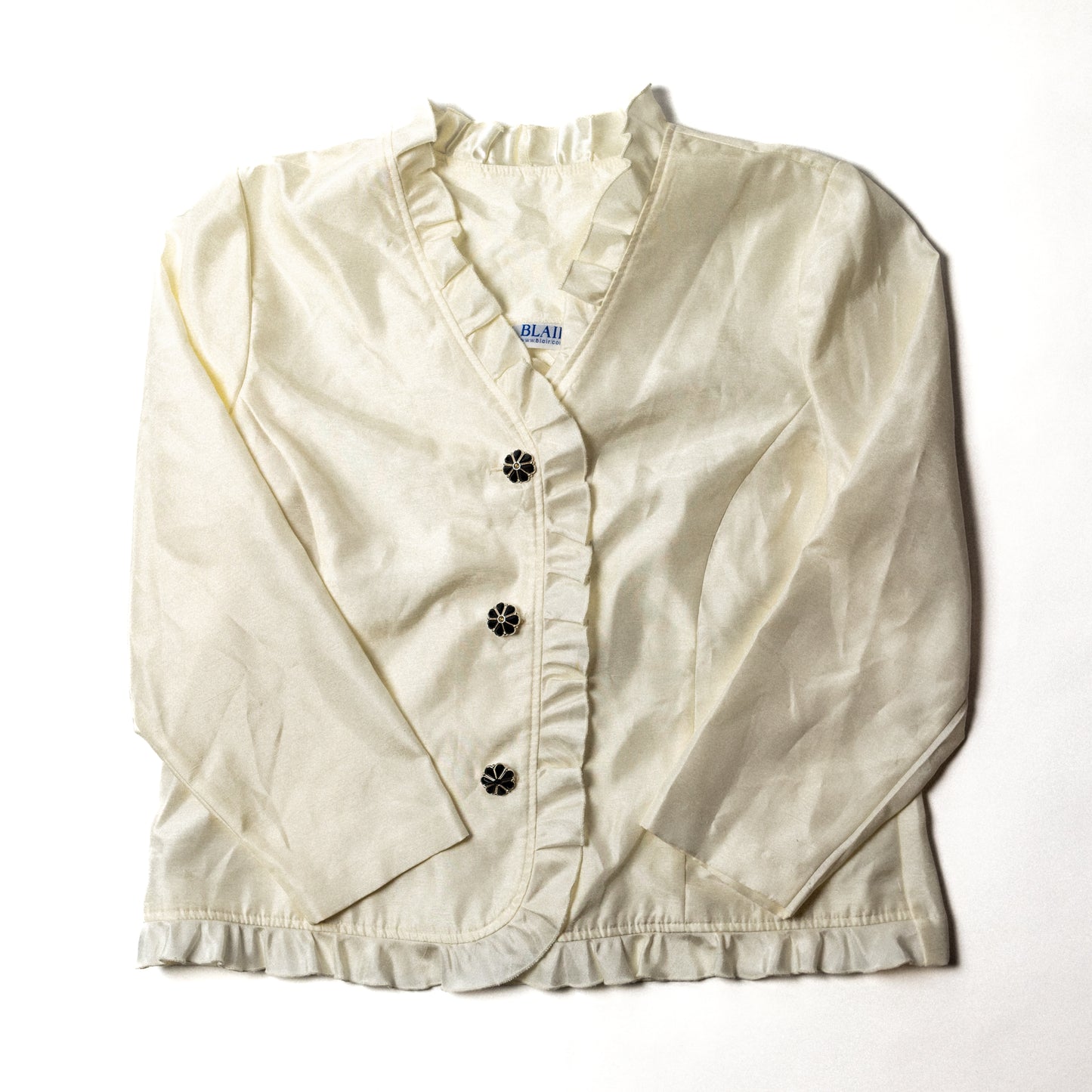 Blair White Jacket with Specialty Buttons