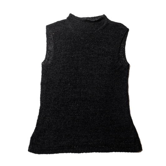 Liz Claiborne Black Knit Sweater Tank