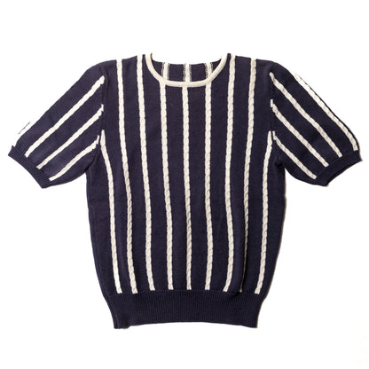 Unknown Striped Knit Sweater