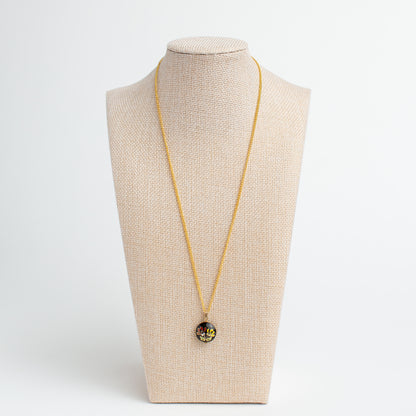 Vintage Cloisonné Enamel Pendant