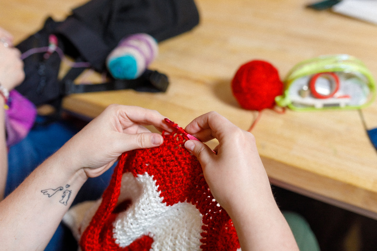 Free Knitting and Crochet Group with Cassidy Phillips