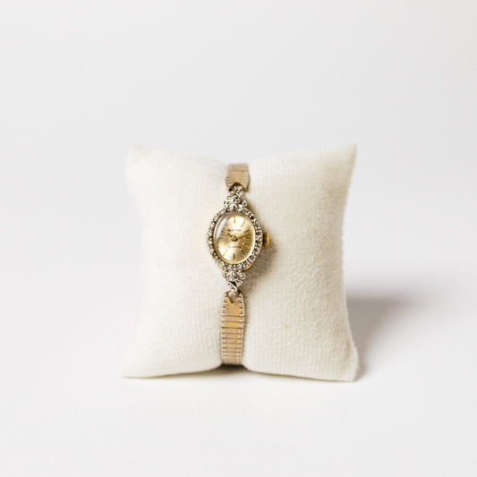 Vintage 1990's Majestron Gold-Plated Ladies Watch