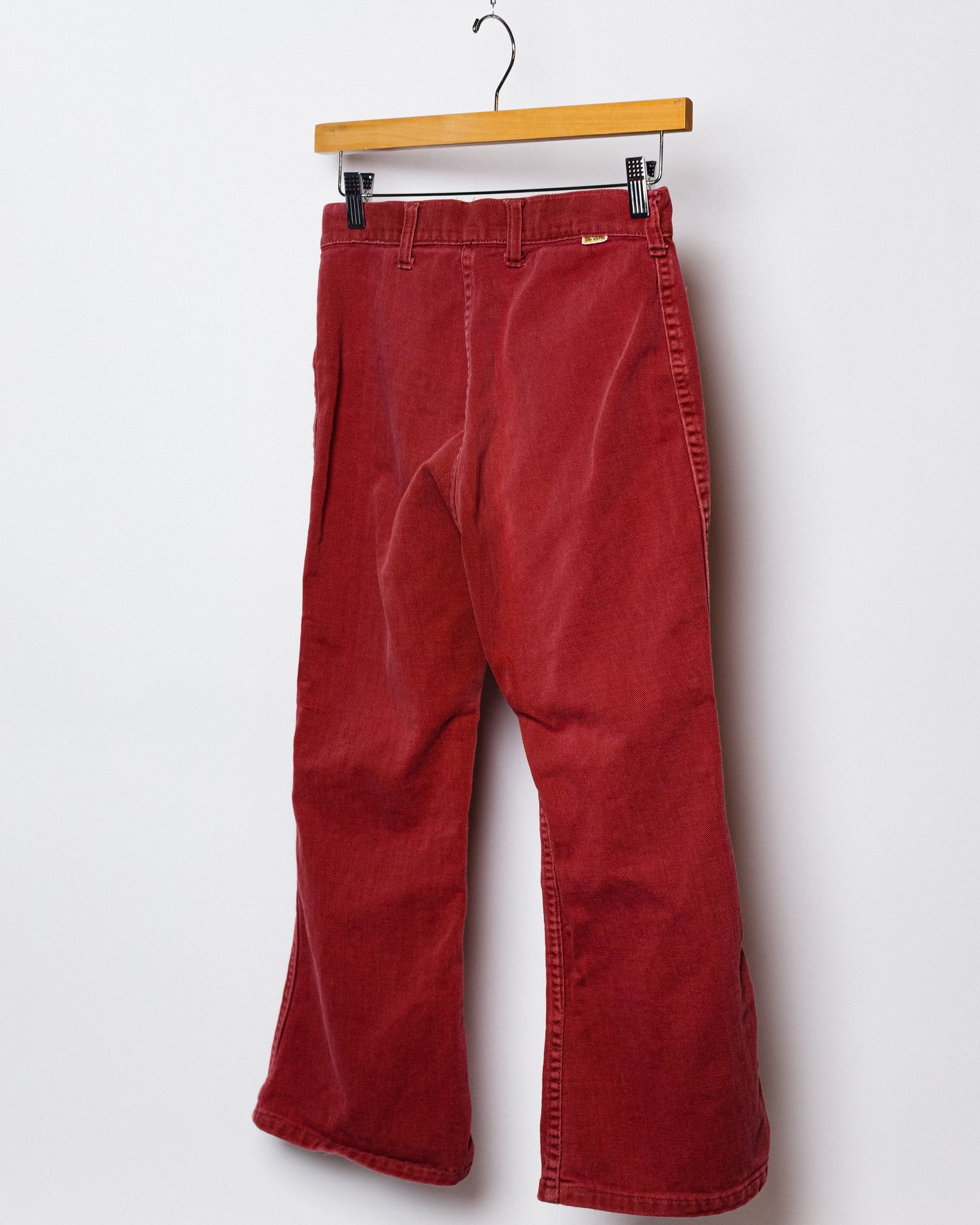 1970's Big Yank Red Kids Bellbottoms