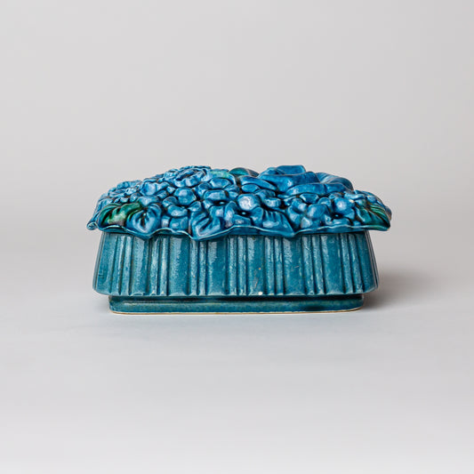 Mid-Century Modern Japanese Slip-Cast Trinket Box