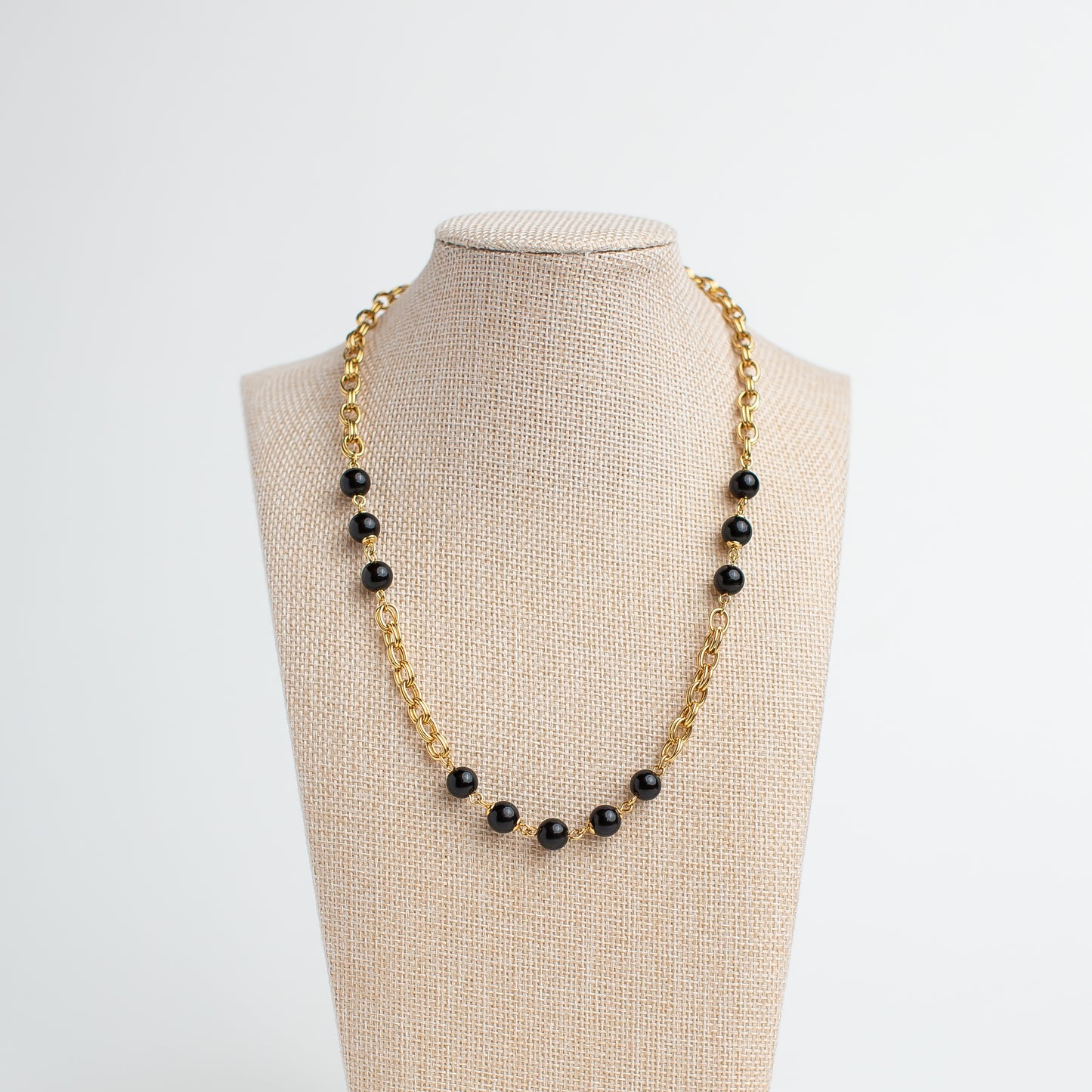 Vintage Art Deco Revival Station Necklace