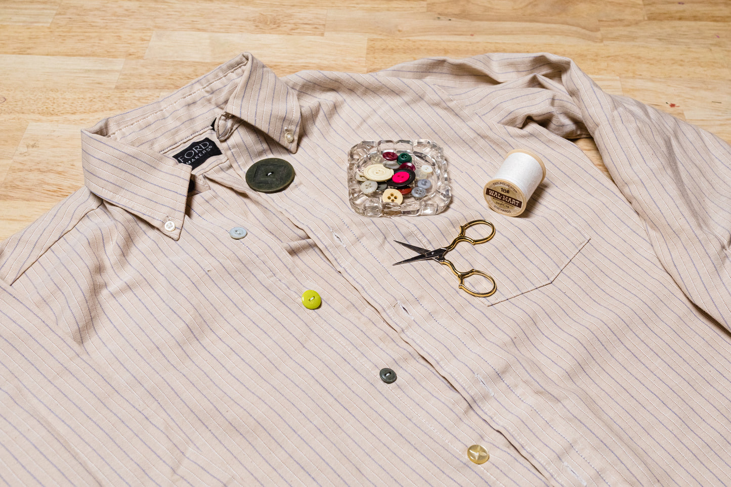 Vintage Button Upcycle with Abby Weeden