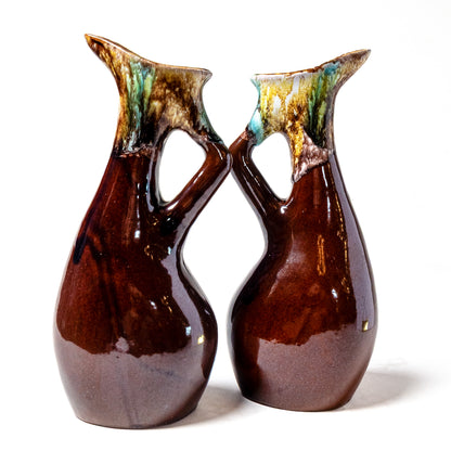 Pair of Japanese Ceramic Pitchers
