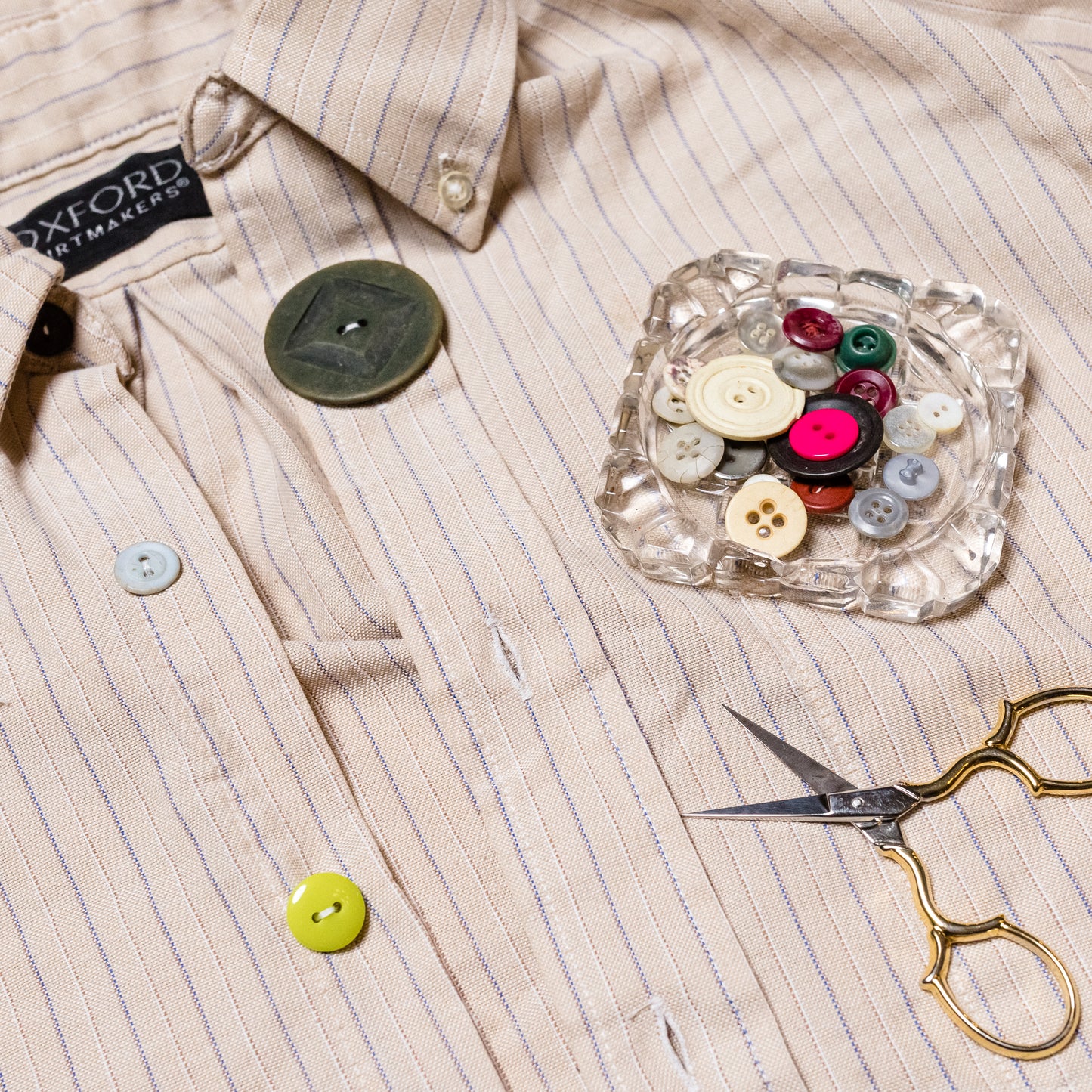 Vintage Button Upcycle with Abby Weeden