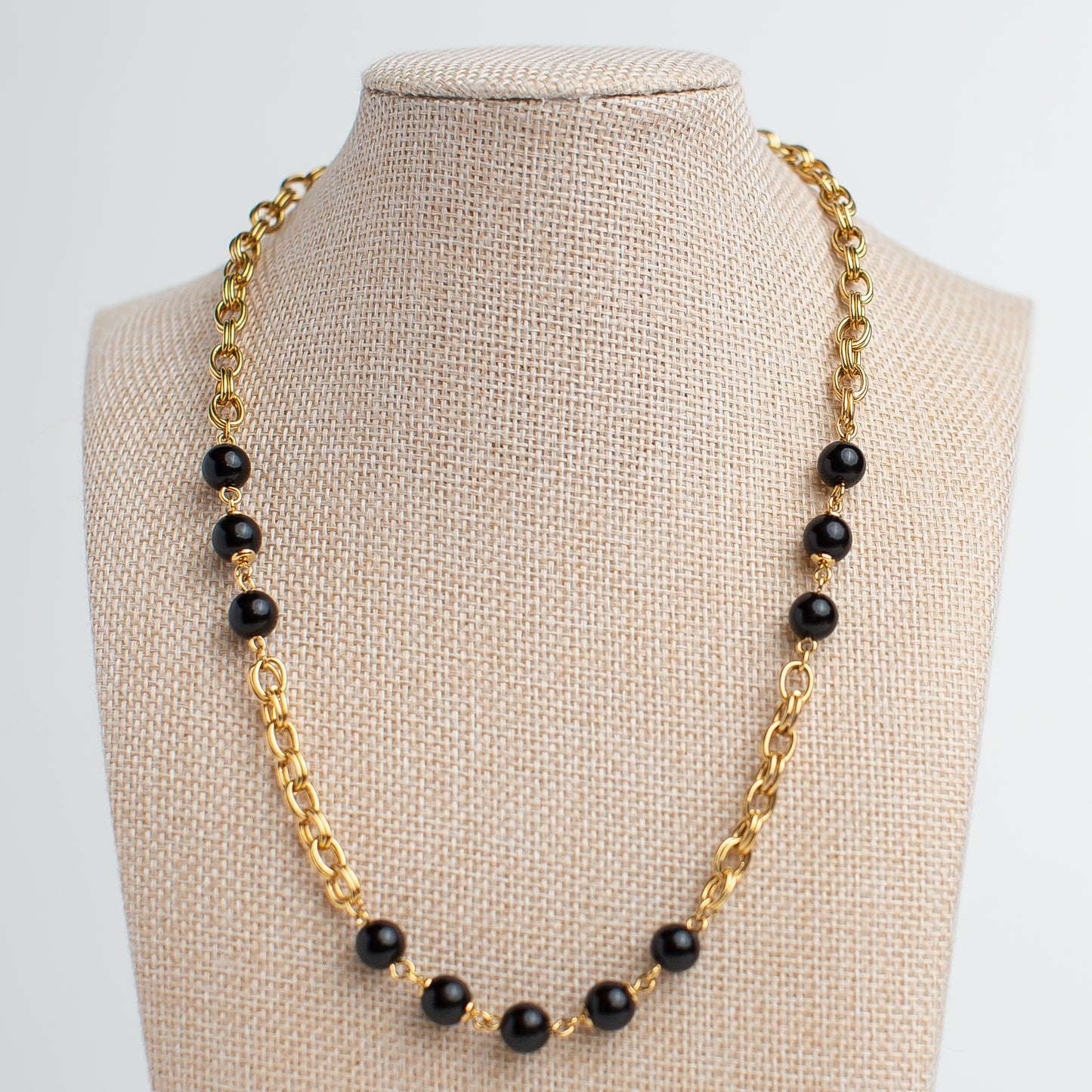 Vintage Art Deco Revival Station Necklace