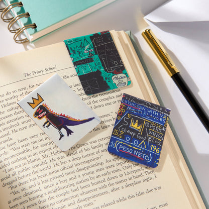Basquiat Magentic Bookmarks