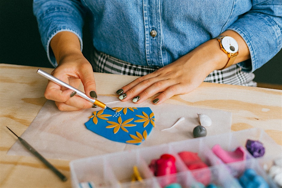 Polymer Clay Earring Workshop with Abby Weeden